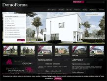 Tablet Screenshot of domoforma.pl